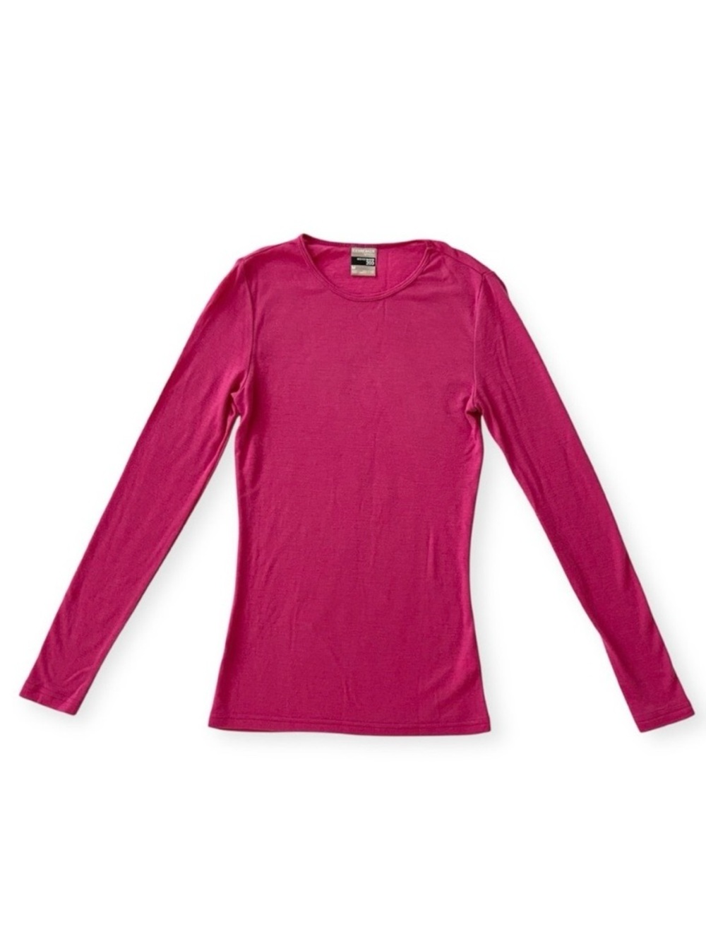 Icebreaker Merino Wool Top Womens Medium Stretch Base Layer Hiking Bodyfit 200